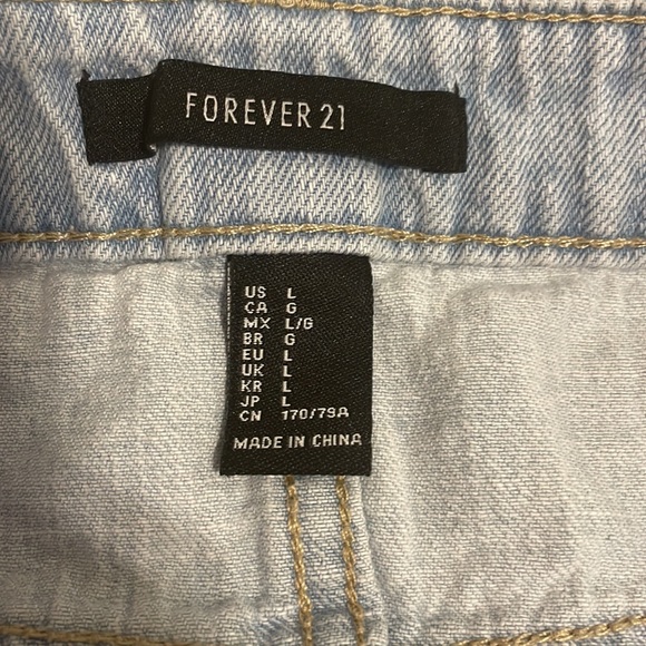 Jeans skirt size large - Picture 3 of 5